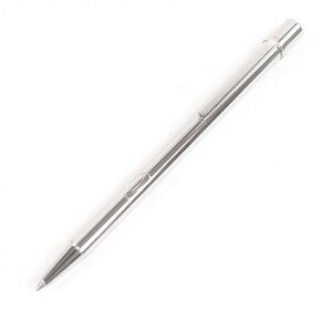 Cartier Must de Cartier 2 C Decor Twist Ballpoint Pen Silver With Case